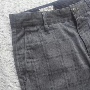 Volcom size 27/14 blue/gray walking/hiking shorts